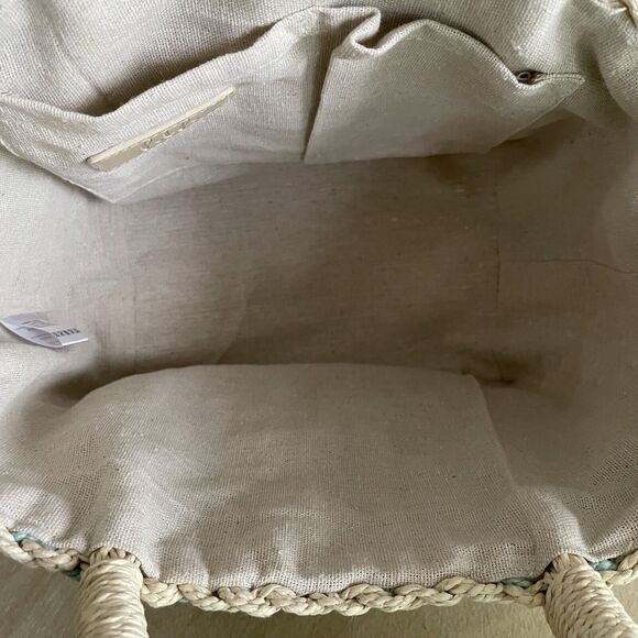 Btb Los Angeles Straw Tote - Picture 6 of 10